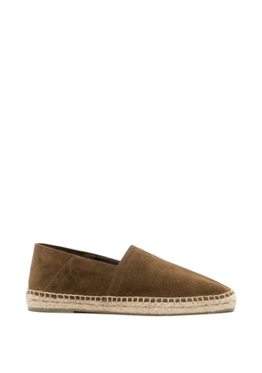 TOM FORD suede espadrilles - Brown