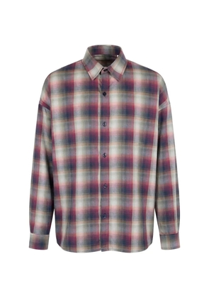 Société Anonyme plaid oversized shirt - Blue