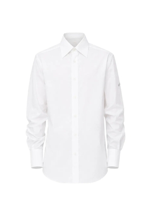 MM6 Maison Margiela long-sleeve logo shirt - White
