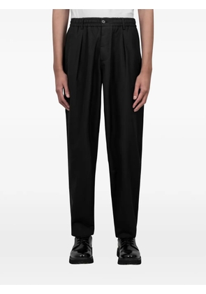 Universal Works pleated trousers - Black