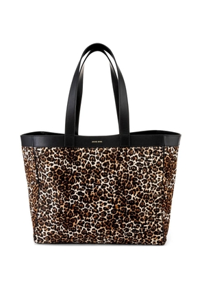 ANINE BING medium Rio leopard-print tote bag - Neutrals