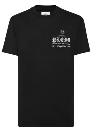 Philipp Plein logo-print cotton T-shirt - Black