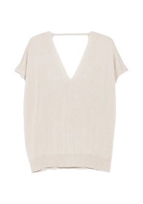 ASPESI V-neck T-shirt - Neutrals