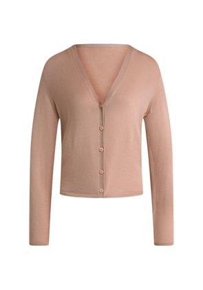 12 STOREEZ Camelia V-neck cardigan - Pink