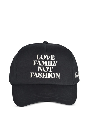 Family First logo lettering cap - Black