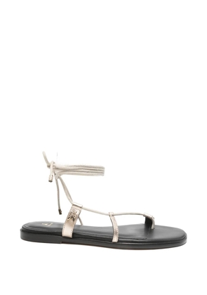 Patrizia Pepe leather sandals - Neutrals