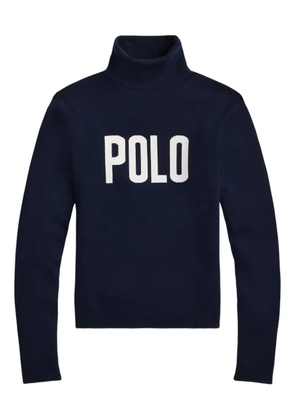 Polo Ralph Lauren polo-logo turtleneck sweater - Blue