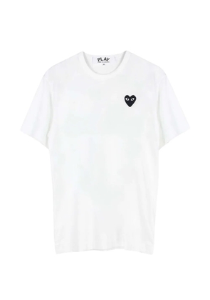 Comme Des Garçons Play heart logo T-shirt - White