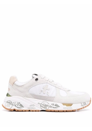 Premiata low-top panelled sneakers - White