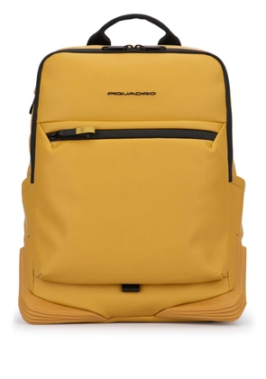 PIQUADRO water-resistant backpack - Yellow