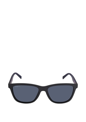 Ferragamo square-frame full-rim sunglasses - Black