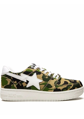 A BATHING APE® Bapesta Low 'ABC Camo' sneakers - Green