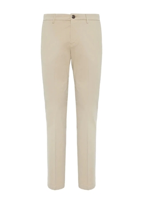 Boggi Milano stretch cotton trousers - Neutrals