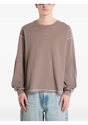 Jordan Heavyweight long sleeve t-shirt - Brown