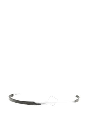 The Row Rhombe leather belt - Black