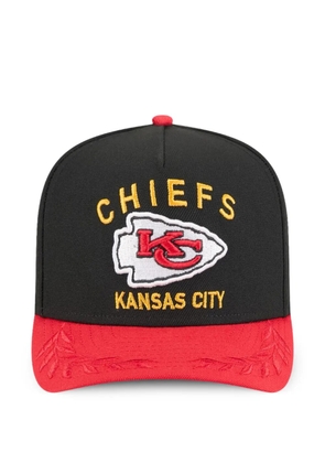 NEW ERA CAP a-frame snapback hat - Black