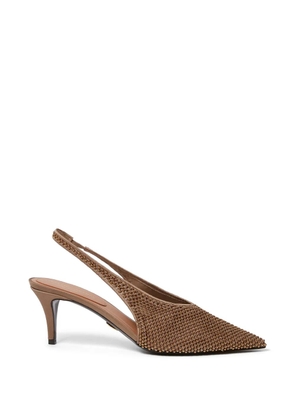 Stella McCartney point-toe heeled pumps - Brown