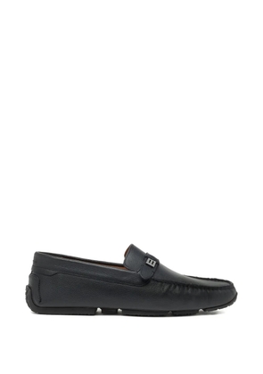 Bally Pilot Driver grained-leather loafers - Black