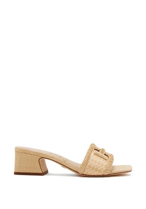 Sam Edelman Waylon woven heeled sandals - Neutrals