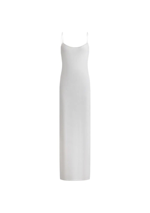 12 STOREEZ fine-knit slip maxi dress - Neutrals