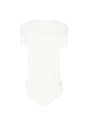 Julius ribbed T-shirt - Neutrals