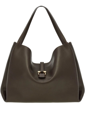 Ferragamo leather tote bag - Grey