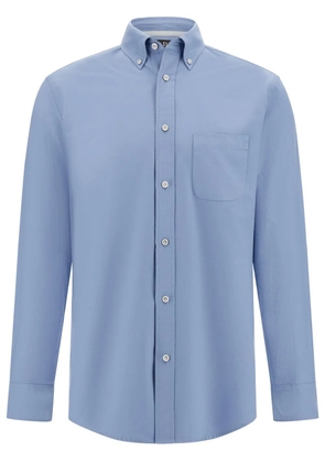 Boggi Milano Oxford regular-fit cotton shirt - Blue