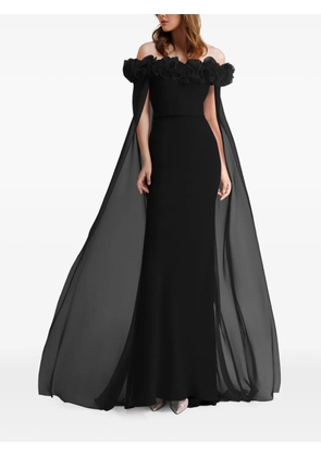 Gemy Maalouf off-shoulder maxi dress - Black