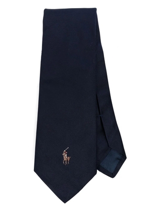 Polo Ralph Lauren Polo Pony silk tie - Blue
