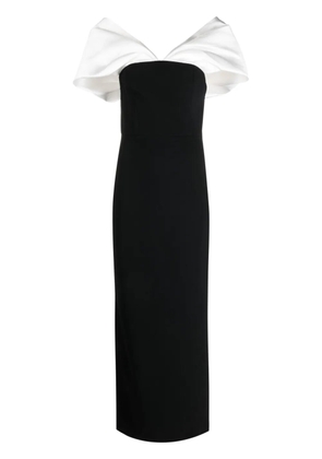 Solace London Dakota off-shoulder dress - Black