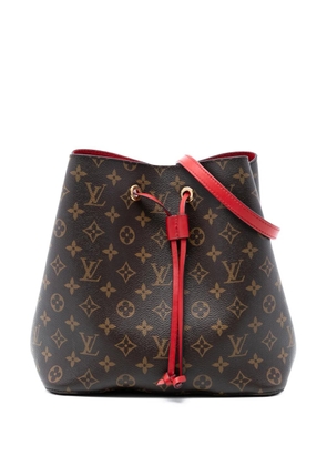 Louis Vuitton Pre-Owned 2018 Monogram Neonoe MM bucket bag - Brown