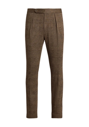 Polo Ralph Lauren check-pattern trousers - Brown