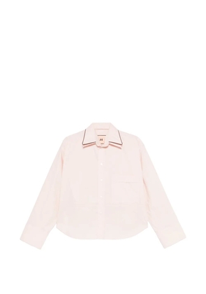 Plan C chest-pocket shirt - Pink