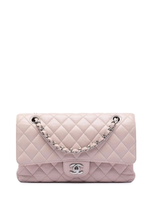 CHANEL Pre-Owned 2014 Medium Classic Caviar Double Flap shoulder bag - Pink