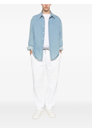 Brunello Cucinelli pocket drawstring track pants - White