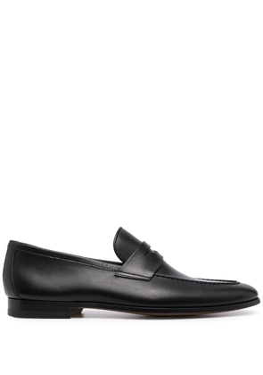 Magnanni leather penny loafers - Black