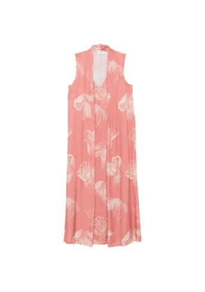 Ottod'Ame floral midi dress - Pink