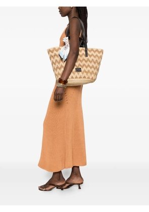 Missoni zig zag tote bag - Neutrals