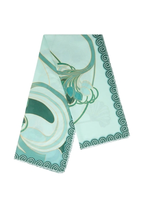La DoubleJ floral print scarf - Green