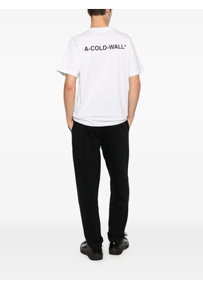 A-COLD-WALL* logo-print T-shirt - White
