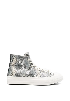 Converse Chuck Taylor All Star snake-effect sneakers - Grey