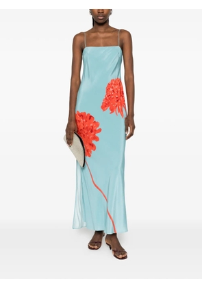 SIR. Amelie floral-print maxi dress - Blue
