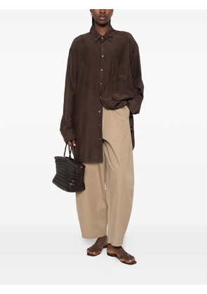 Cordera buttoned trousers - Neutrals