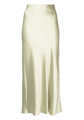 Vince slit-detail slip skirt - Green