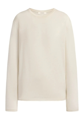 12 STOREEZ long-sleeve jersey top - White