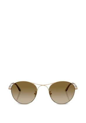Giorgio Armani round sunglasses - Gold