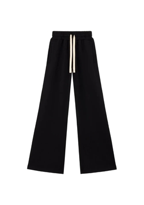 Palm Angels curved-logo track pants - Black