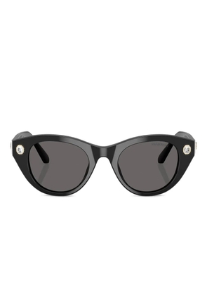Swarovski Eyewear crystal-embellished cat-eye sunglasses - Black