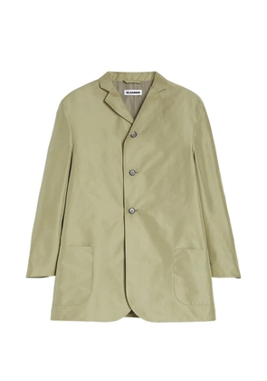 Jil Sander button technical jacket - Green