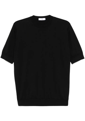 PT Torino fine-knit T-shirt - Black